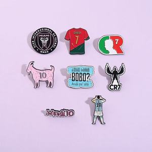 Pin Esmaltado de la Insignia de la Leyenda <span class=keywords><strong>del</strong></span> Fútbol para Aficionados, Venta al Por Mayor - Product Image 2