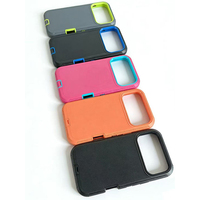 Coque de protection robuste 3-en-1 pour iPhone 17 Pro Max 17Air, design professionnel, antichoc, en TPU+PC