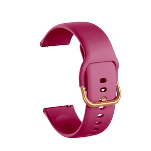 Correa de silicona de 20mm para Samsung Galaxy Watch 4 Classic 46mm 42mm Watch4 40/<span class=keywords><strong>44mm</strong></span> Active <span class=keywords><strong>2</strong></span> S2 correa de pulsera para Huami <span class=keywords><strong>Amazfit</strong></span> Bip - Product Image 3