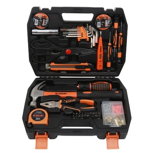 KSEIBI Home Diy Tools Set Plastic Box Hand Tools Set 42-PC