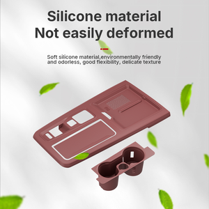 Waterproof And Stain Resistant <b>Car</b> Dust Proof Pad Silicone Reduce Interior Noise for HongQi HS5 - Product Image 4
