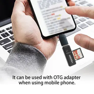공장 OTG 독자 USB 2.0 다기능 카드 판독기/작가