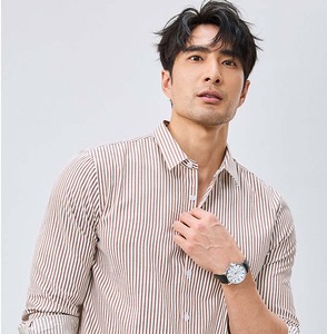 Chemise Homme Décontractée Broderie Machine Personnalisée Taille Unique Qualité Supérieure Nouveaux Produits Anti-Transpiration Vente en Gros Prix Abordable - Product Image 5