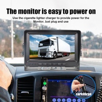 Filo Yönetimi Araç Otobüs Araba Kamera Sistemi Arka 7 İnç LCD Ekran Monitör DVR Video İzleme Kaydedici