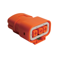 Connecteur de câble en cuivre TE 2,8 mm à 2 voies, fiche mâle automobile 2310537-1, connecteur de fil EV HVA280-2PHI, clé 1-2103124-1