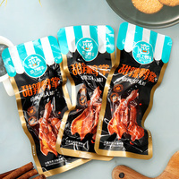 Emballage alimentaire personnalisé prêt à consommer, sachet rétractable sous vide en plastique pour aliments
