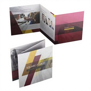 Brochure promotionnelle personnalisée de haute qualité à trois volets, brochure d'entreprise, dépliants, conception de brochure, impression couleur, prix bas - Product Image 1