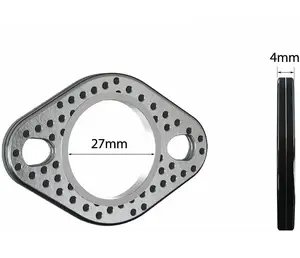 Gasket Knalpot untuk Skuter Mesin GY6, Pabrik OEM 27Mm dari Cina