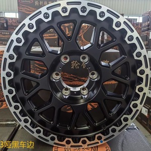 Jantes Gensole Custom <span class=keywords><strong>17</strong></span> pouces 9J Beadlock 4x4 KMC forgées 8x170 8x165.1 Jantes tout-terrain pour Ram 2500 Ford F250 - Product Image 2