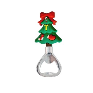 Christmas Wine Stopper Santa Claus Design Aluminum Alloy Bottle For Holiday Party Decorations - Product Image 2