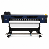 Impresora UV de rollo a rollo de 1.8m XP600 I3200 para impresión de vinilos, pancartas y papel tapiz