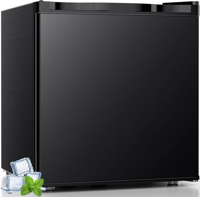 Portable Display Cooler Refrigerator Small Mini Fridge with Lock and Key for Room Bedroom Hotel