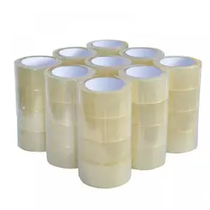 BOPP Packing Tape Adhesive OEM Nano Coating Machine Rubber Carton Sealing Tape for Mobile Phone Waterproof Offer Printing CN;GUA