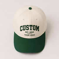 Gorras de Béisbol Personalizadas de Fábrica con Logotipo Bordado en 3D, Gorra de Golf Snapback, Gorra Deportiva Estructurada Tipo Trucker, Gorra de Béisbol de 5 Paneles en Dos Tonos