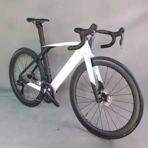 24 velocità completo cavo interno disco bici da strada TT-X34 Ultegra Di2 Groupset Aero completa bicicletta cambio elettronico