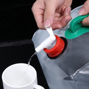 Sac de stockage d'eau 20 litres sac de transport d'eau potable 5 gallons porte-eau pliable <span class=keywords><strong>jerrican</strong></span> bon marché - Product Image 5