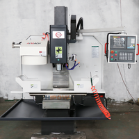 Machine de fraisage CNC verticale miniature à 4 axes certifiée CE, fabriquée à Taiwan, pour le métal
