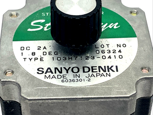 ซันโย เดนกิ 103H7123-0410 สเต็ป-ซิน สเต็ปเปอร์มอเตอร์ 2A 1.8 มือสอง - Product Image 3