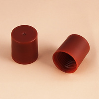 Tube de brillant à lèvres mat personnalisé en terre cuite avec applicateur incliné et bouchon à vis 10 ml pour baume à lèvres, correcteur, emballage souple