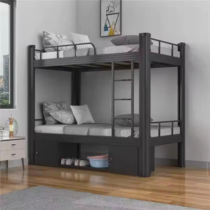 Letto <span class=keywords><strong>a</strong></span> Castello in Acciaio di Alta Qualità per Studenti e Adulti, Camera Doppia, Dormitorio, Appartamento - Product Image 5