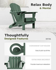 HDPE Adirondack Sillas Cómodas Mesas modernas <span class=keywords><strong>de</strong></span> plástico para exteriores Acero al carbono <span class=keywords><strong>de</strong></span> alta dureza Sujetador <span class=keywords><strong>de</strong></span> <span class=keywords><strong>zinc</strong></span> Acero inoxidable - Product Image 4