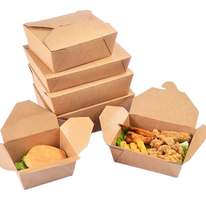 Cajas de Cartón para Alimentos Personalizadas, Ecológicas y Reciclables, Cajas de Embalaje para Alimentos para Pollo Frito y Bocadillos - Product Image 2