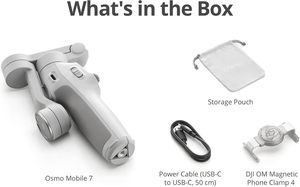 Estabilizador de Gimbal <span class=keywords><strong>Osmo</strong></span> Mobile 7 de 3 Ejes |   Trípode Integrado Ultraligero, ActiveTrack, Edición con un Toque, Carga del Teléfono, Batería de Larga Duración - Product Image 6