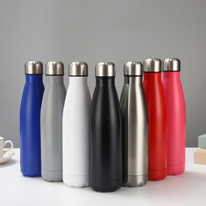 Bouteille d'<span class=keywords><strong>eau</strong></span> en cuivre en forme <span class=keywords><strong>de</strong></span> cola à bas <span class=keywords><strong>prix</strong></span>, gourde <span class=keywords><strong>de</strong></span> sport en acier inoxydable, tasses <span class=keywords><strong>de</strong></span> voyage isothermes, gobelet en acier inoxydable - Product Image 2