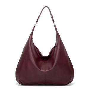 Sac à main femme en cuir PU tendance, style occidental décontracté, grand sac américain pour l'automne, sac hobo pour femme, vente en gros Chine - Product Image 3
