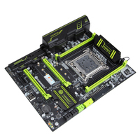 Motherboard Chipset Intel X79 Mendukung Prosesor Xeon E5 128GB SATA3 PCI-E M.2 SSD LGA2011 DDR3 untuk Desktop Terintegrasi ATX Empat