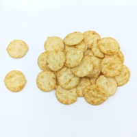 Galletas de Arroz Finas Coreanas Bajas en Grasa, Snacks Redondos, para Distribución Minorista en Supermercados y Tiendas de Conveniencia Asiáticas