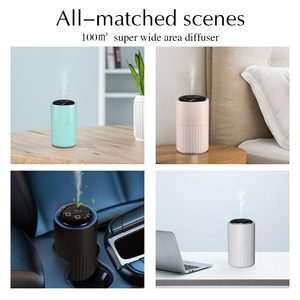 <strong>Ultrasonic</strong> Essential Oil Aroma <strong>Diffusers</strong> Car Portable Humidifier <strong>Aromatherapy</strong> 7 Colors <strong>LED</strong> Light ABS+PP Handle Fragrance - Product Image 5