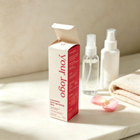 Boîte d'emballage cosmétique de luxe, boîte d'emballage en papier pliable pour soins de la peau, crème pour le visage