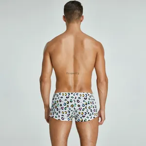 Nuovi Boxer Sexy da <span class=keywords><strong>Uomo</strong></span>, Pantaloncini da Pigiama di Alta Qualità, Pantaloncini Casual a Quadri con Tasca a U - Product Image 4