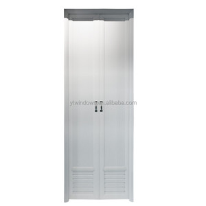 Puerta Interior Abatible Moderna de PVC, Directo de Fábrica, Superficie Acabada Impermeable para Cocina y Baño en <span class=keywords><strong>Apartamentos</strong></span>, Apertura Manual - Product Image 2