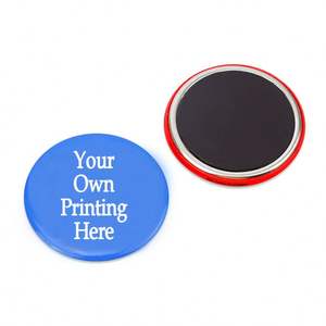 Factory Custom <b>Magnetic</b> Diameter 32mm 44mm 56mm 58mm 75Mm Round Circle Event Souvenir Refrigerator Tin <b>Plate</b> Fridge Magnets - Product Image 6