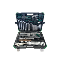 Jeu de clés multifonctionnelles manuelles en acier au chrome-vanadium, cliquet à douille double usage pour la réparation et l'entretien automobile