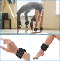 Pesas Magnéticas Ajustables de 2LB para Entrenamiento de Resistencia, Bandas de Peso para Tobillos y Muñecas, Pesas de Ejercicio para Tobillos y Muñecas