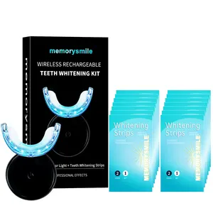 Memorysmile Teeth Whitening Kits Salon Custom Logo Dental Gel Teeth Whitening Kit