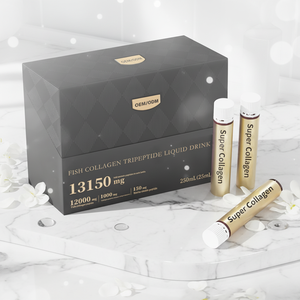 Boisson de collagène de type I et <span class=keywords><strong>III</strong></span> à haute dose pour la fermeté de la peau et la réduction des rides - Formule à absorption rapide - Product Image 1