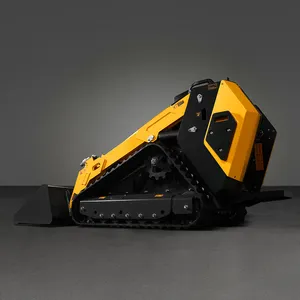 1000lb Operating Capacity 25hp Kubota D1105 EPA Tier 4 Diesel Engine Tracked Mini Skid Steer Loader