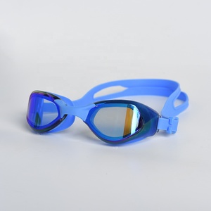 <span class=keywords><strong>Gafas</strong></span> de Natación Ergonómicas con Protección Ocular, Unisex, Lentes Espejadas Antivaho, para Entrenamiento - Product Image 4