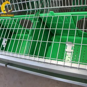 Jinmuren Commercial De Bonne Qualité En Acier À Faible Teneur En Carbone Cages D'élevage De Lapin