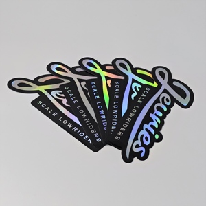 <span class=keywords><strong>Adesivi</strong></span> Olografici <span class=keywords><strong>Personalizzati</strong></span>, Etichette Fustellate con Logo, Stampa Impermeabile <span class=keywords><strong>in</strong></span> <span class=keywords><strong>Vinile</strong></span> per Imballaggi di Cosmetici, Candele e Sigilli Aziendali - Product Image 3