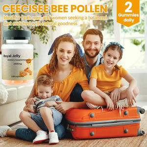 קולגן מלכותי ג 'לי דבש אמא פרטי תווית תמצית ג' ינסנג תומך בריאות העור ג 'לי מלכותי - Product Image 6