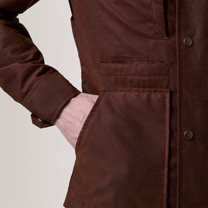Customized Lightweight Breathable <b>Canvas</b> <b>Jacket</b> High Street Style Soft <b>Canvas</b> Fabric Winter <b>Jacket</b> Waterproof <b>Canvas</b> Rain <b>Jacket</b> - Product Image 2