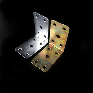 Support d'angle en zinc en forme de L pour cheveux de fixation, 40x65mm, épaisseur 1.4mm, connecteur à angle droit, plaque de support, accessoire de quincaillerie - Product Image 3