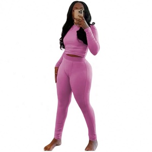 Nouvelle tenue d'exercice Spot européen et américain Offre Spéciale Sunken Stripe Stretch Yoga Sports Costume pour femme - Product Image 4