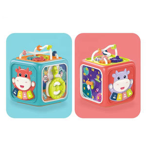Cube d'activités pour bébé EPT 6 en 1, jouet éducatif multifonctionnel, centre de jeu d'apprentissage pour enfants, jouets de développement sensoriel pour les tout-petits, cadeaux - Product Image 6