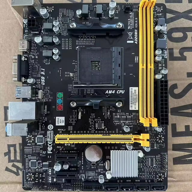 AM4 Slot A320MH Pc Desktop Mother Board A320 Chipset Series Dual Channel DDR4 32GB Computer Motherboard AM4 Slot A320MH Pc Deskt
